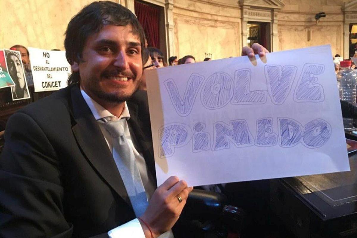 Huss dio la nota en el discurso de Macri