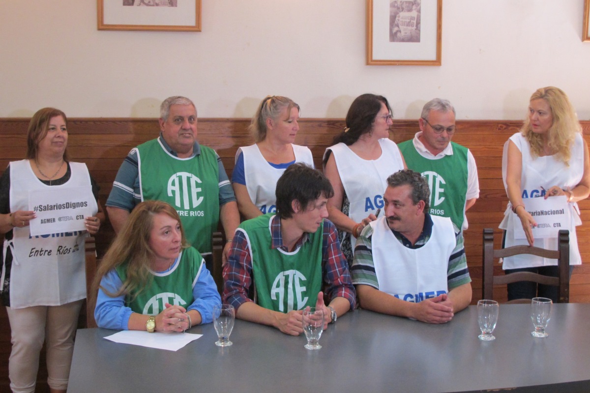 ATE y Agmer en una semana minada de protestas