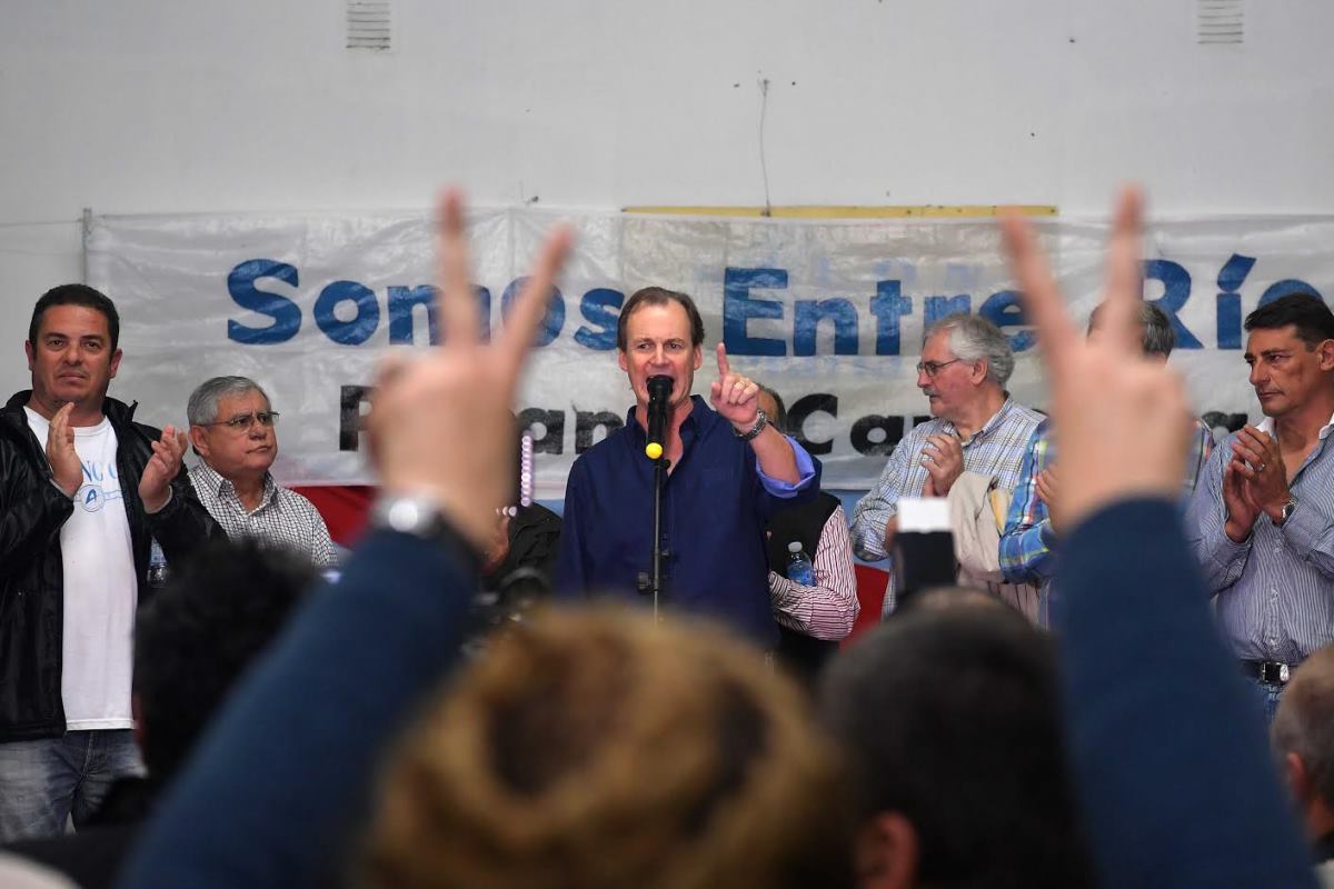 Paraná Campaña deja en manos de Bordet el armado de listas