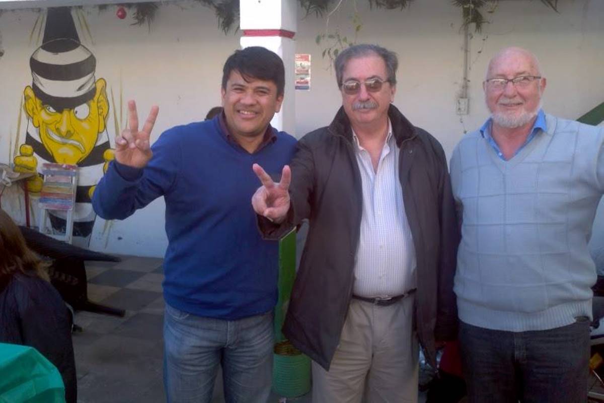 Barreto recibió el apoyo de Orduna y se diferenció de la lista oficialista