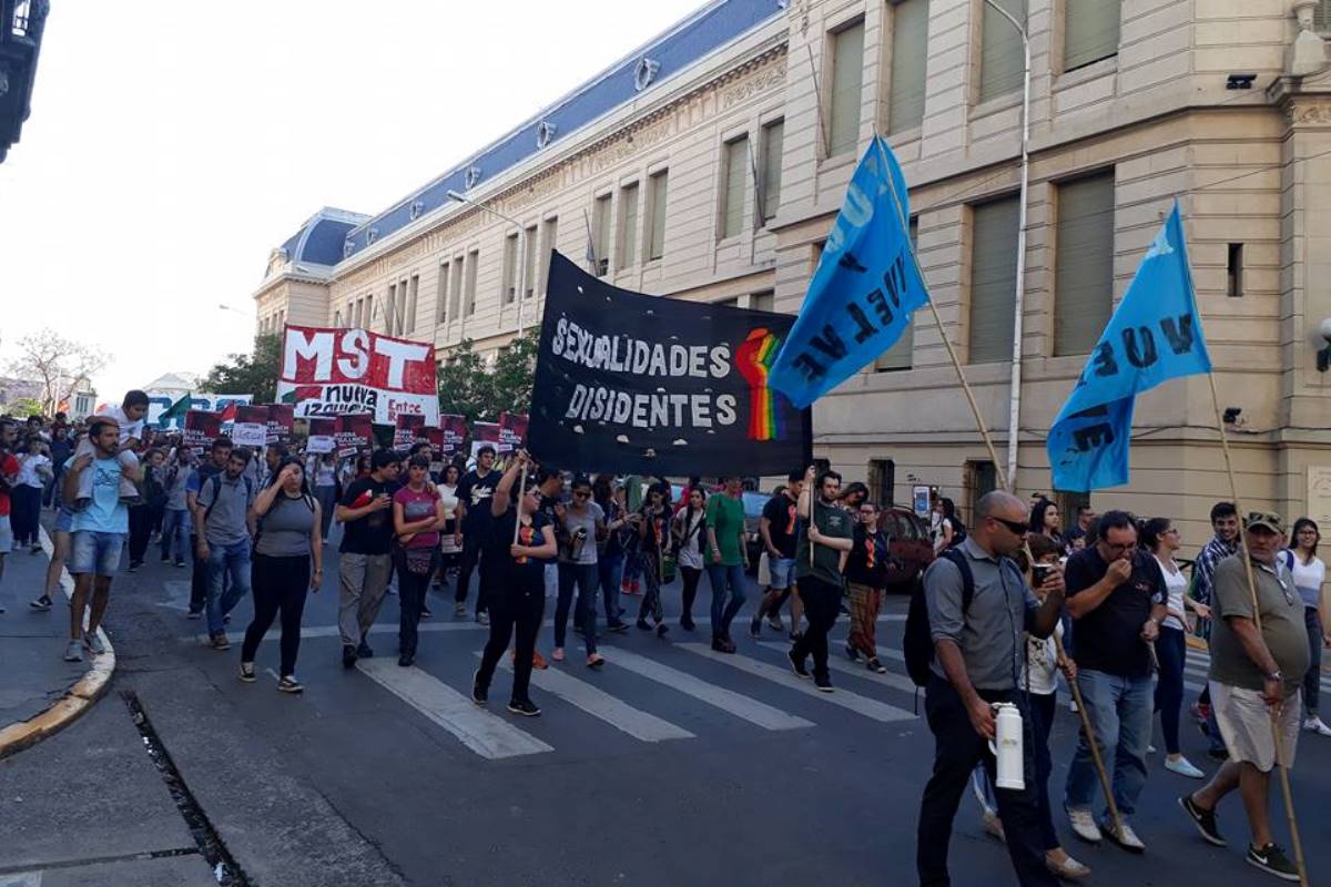 Marcha por Maldonado insistió en acusar a Gendarmería