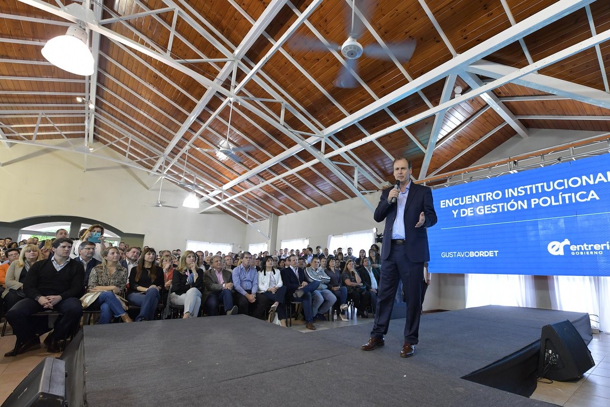 Ocho partidos avalan la reelección de Bordet
