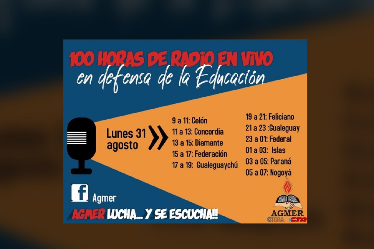 Arrancan “100 horas en defensa de la educación pública”