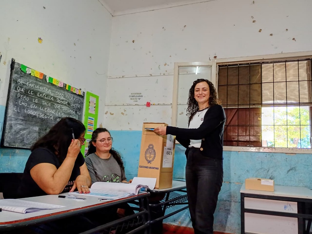 Burgos votó “para fortalecer las luchas”