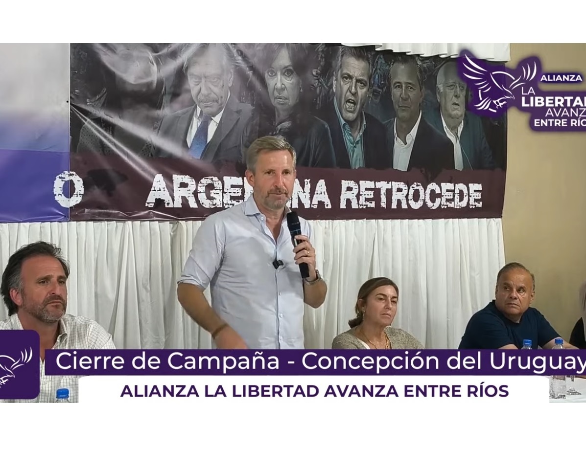 Enfático compromiso de Frigerio con Milei